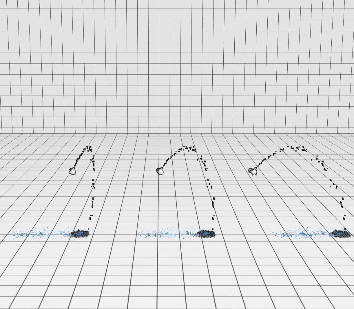 Lumion fountain - animated Low-poly 3D model_2