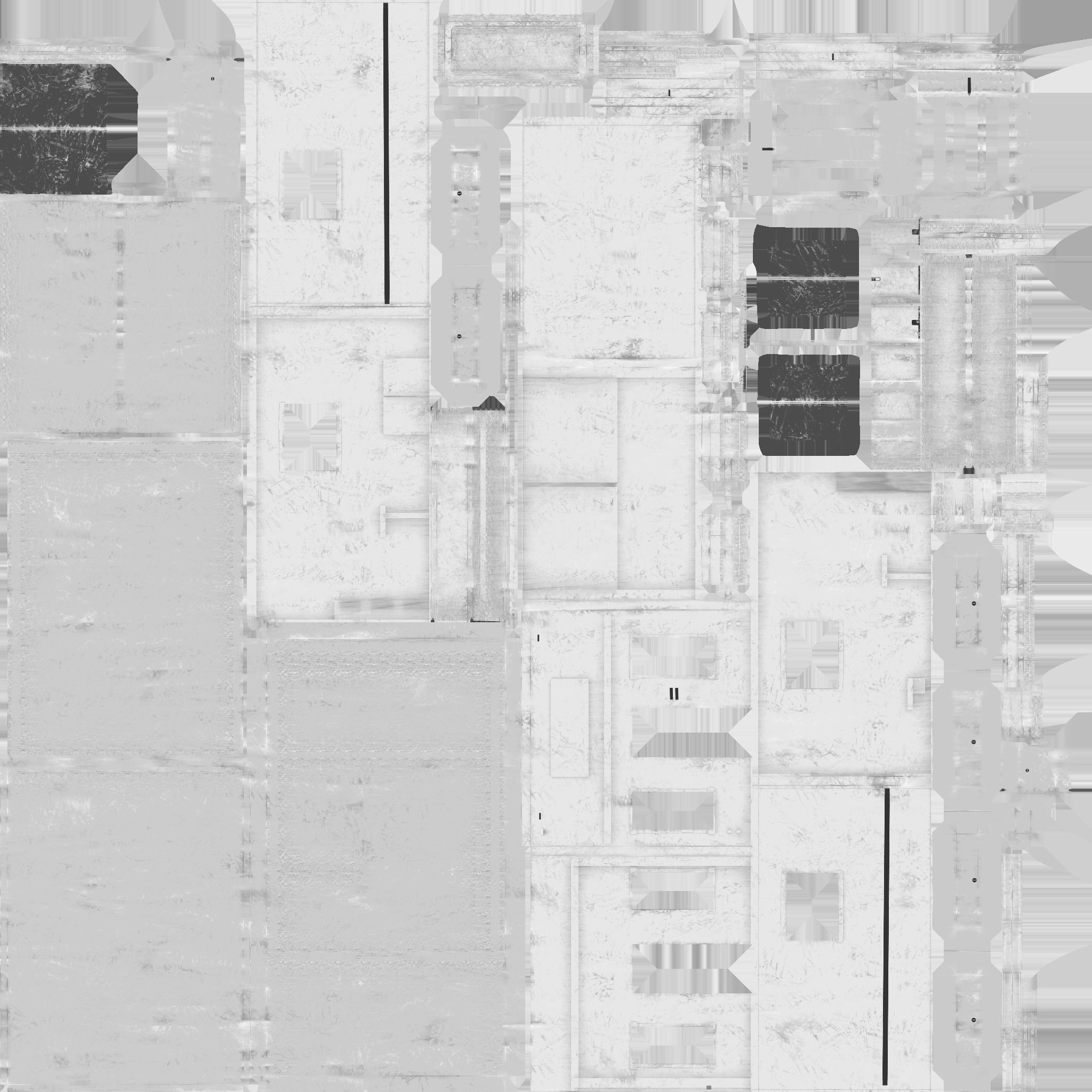 Western Bank - Wild West - Building Backdrop Full Perm Low-poly 3D model_15