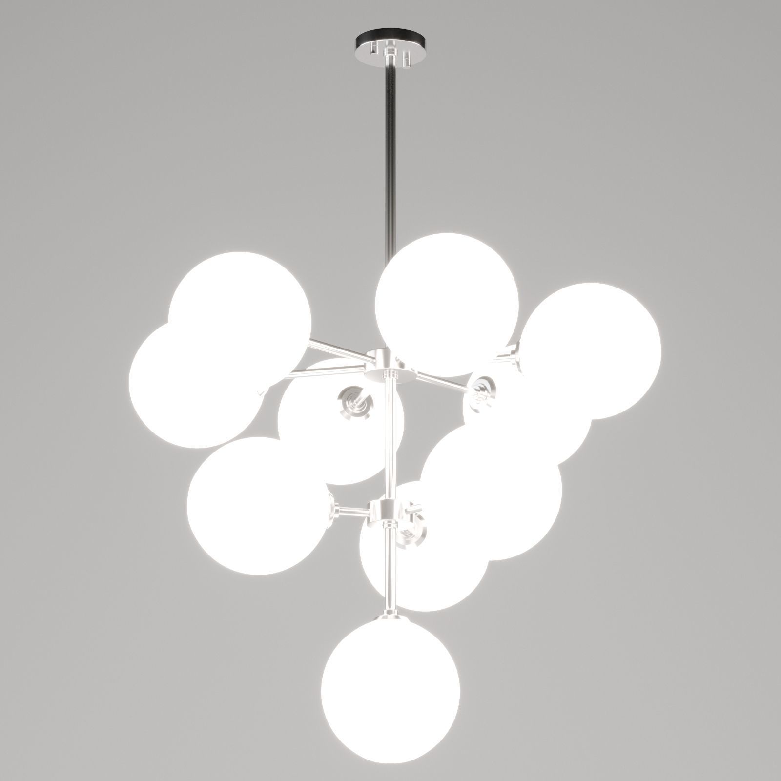Ashleigh 10 Light Chandelier by Mitzi 3D model_1