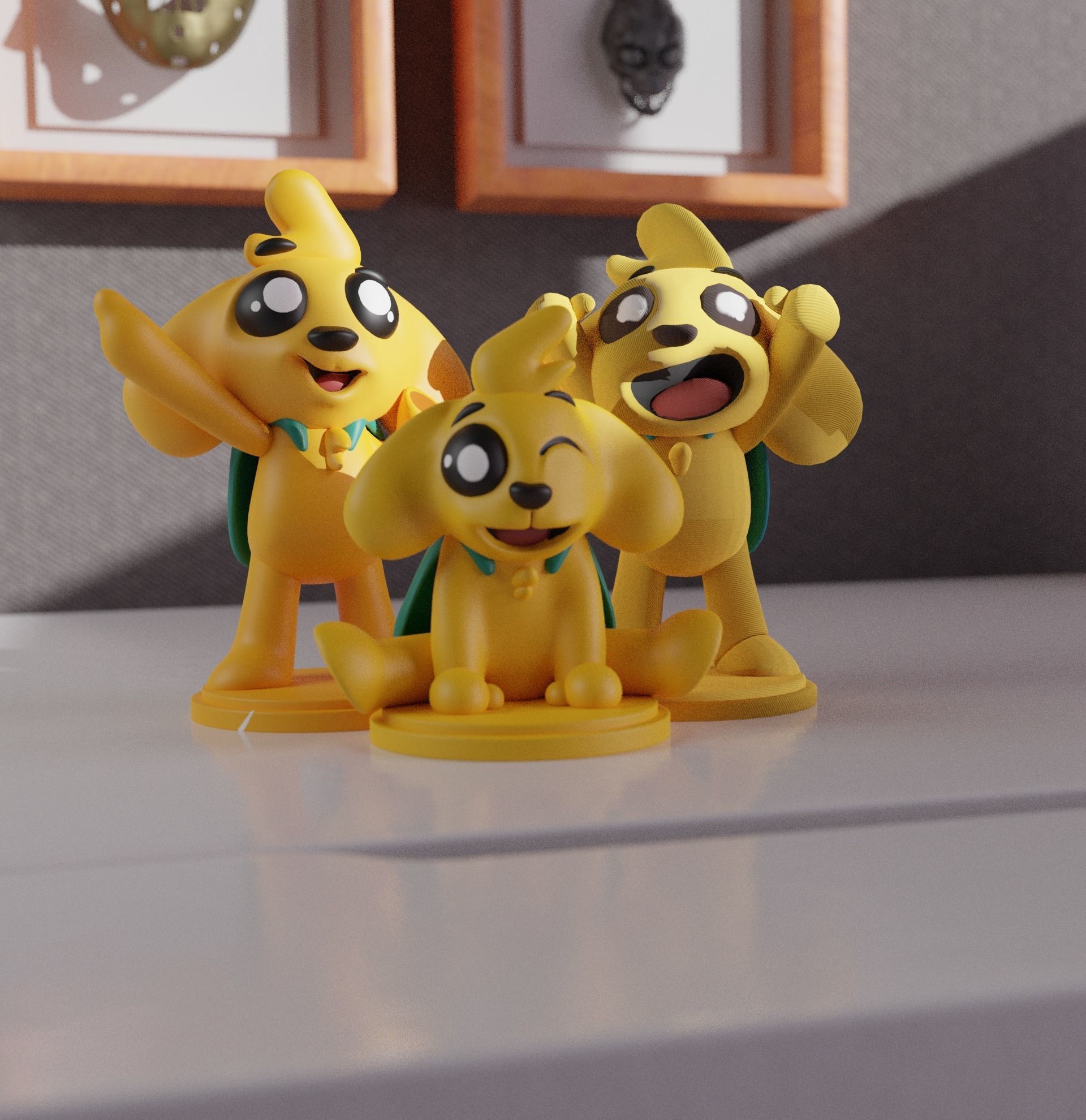 MikeCrack Character Fan Art - 3 designs 3D print model_1