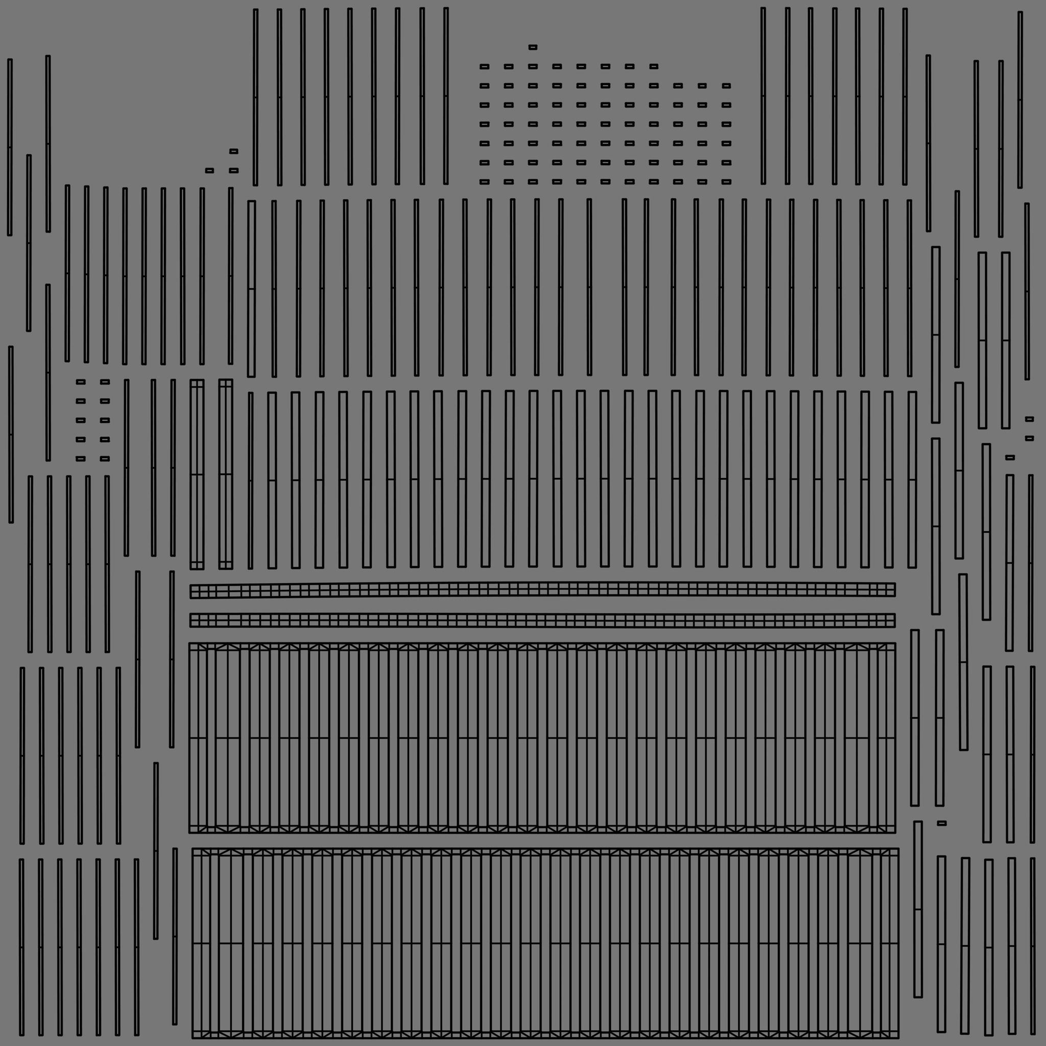 Super Nintendo Cartridge 3D model_17