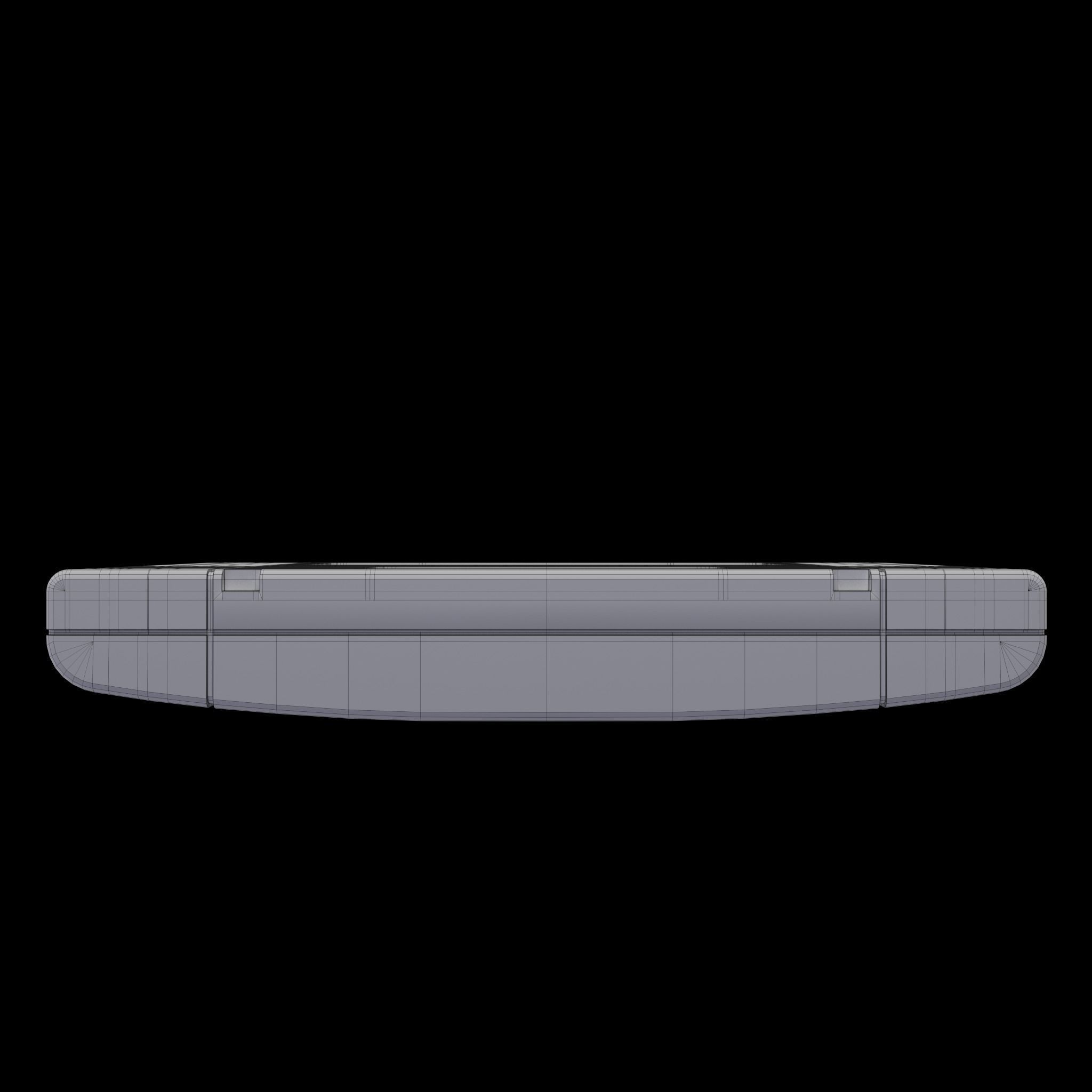 Super Nintendo Cartridge 3D model_8