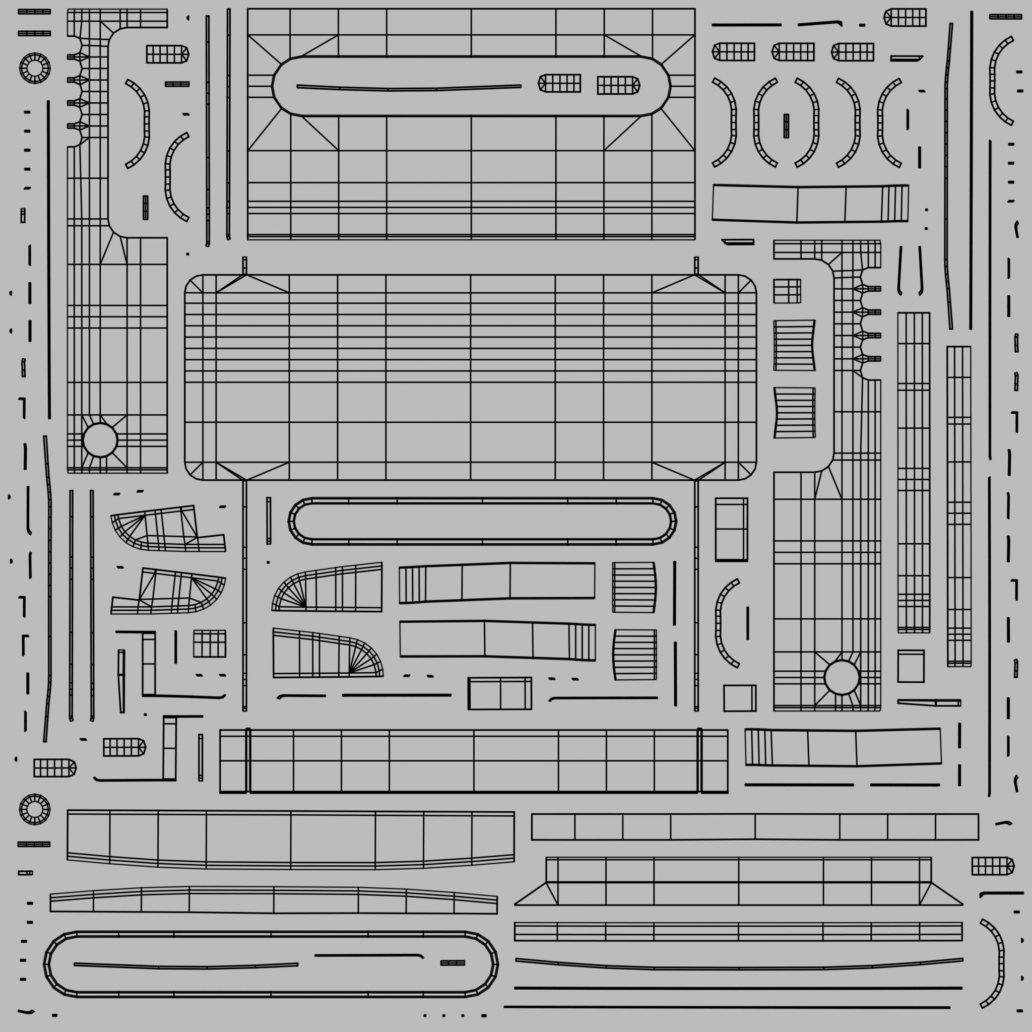 Super Nintendo Cartridge 3D model_13