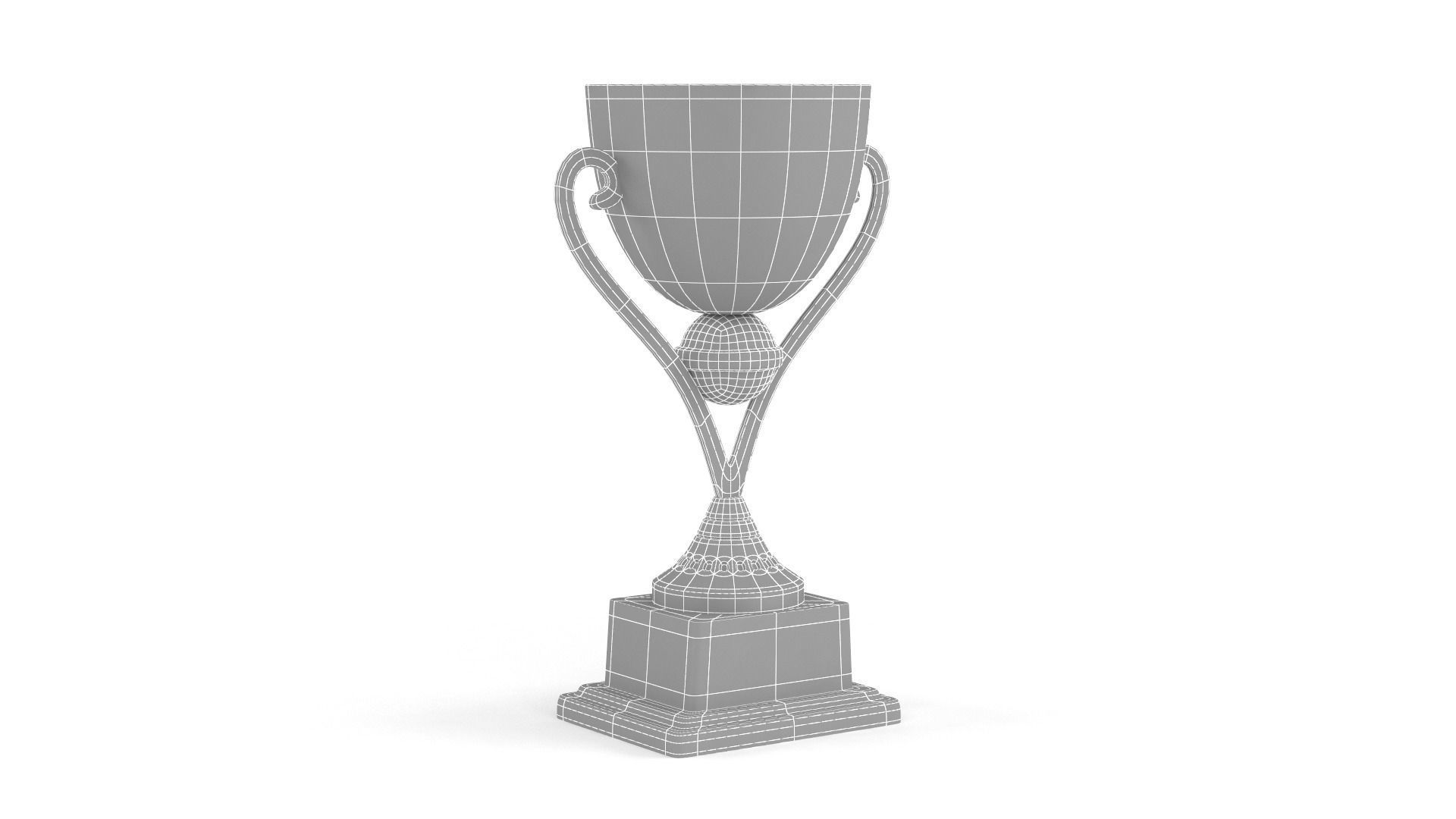 Cups Trophy 3D model_9