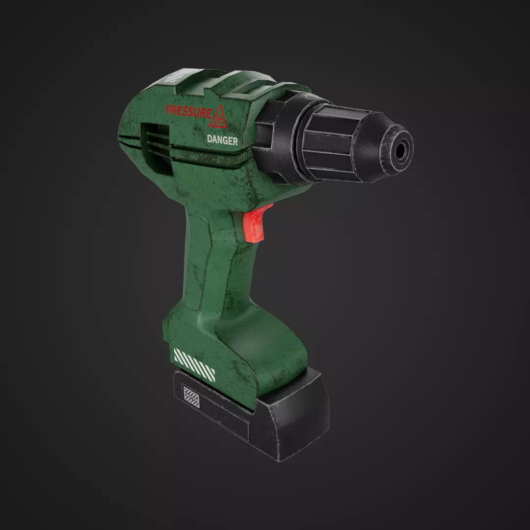 Eletric Screwdriver 3D model