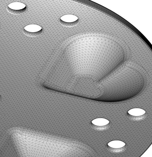 Heart Shape Idly Stand 3D print model_4