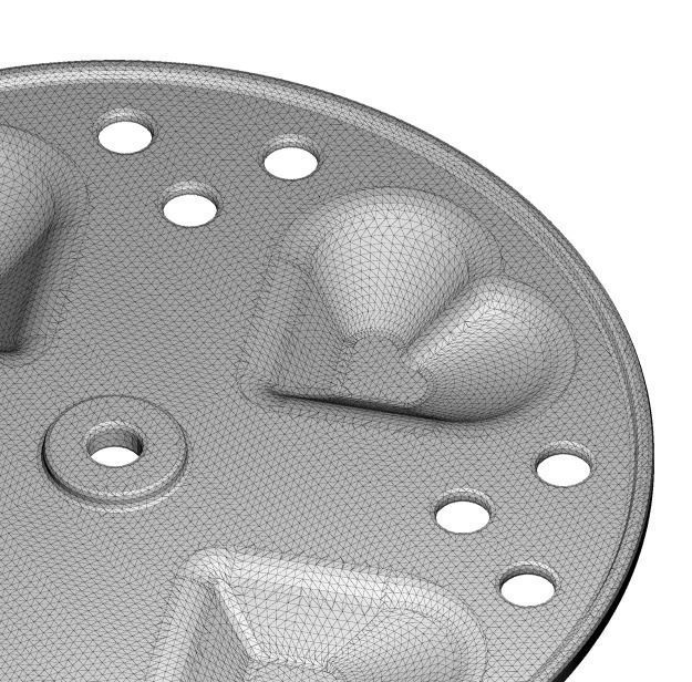 Heart Shape Idly Stand 3D print model_3