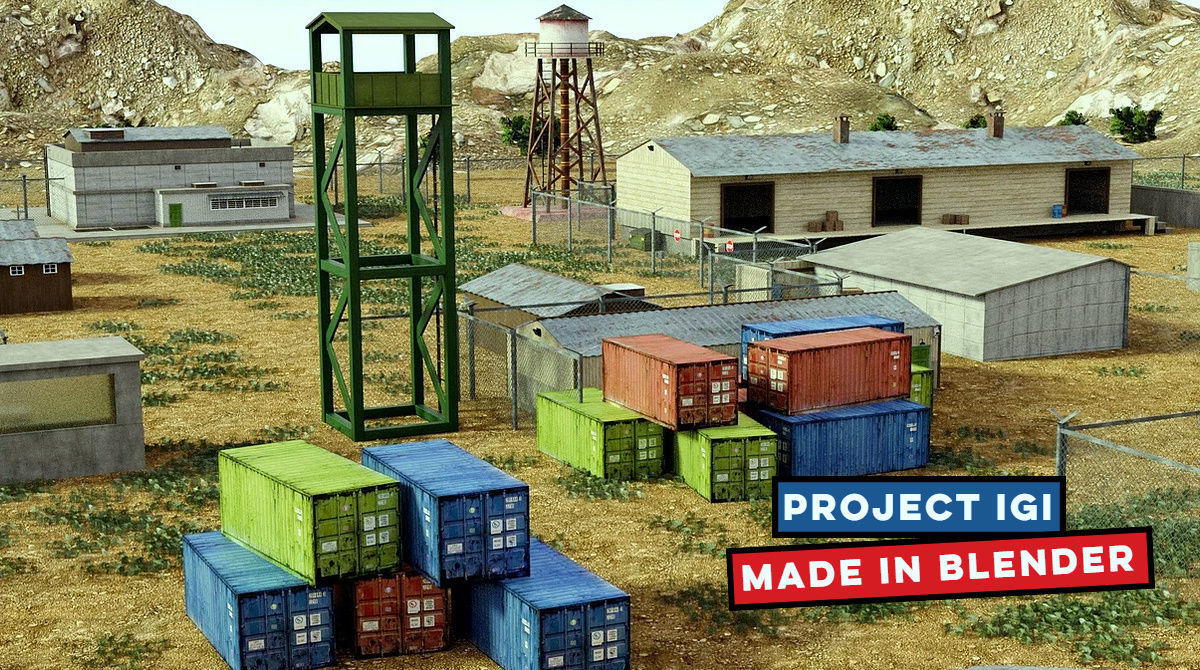 Project IGI Remastered 2021 Low-poly 3D model_5