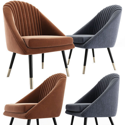 Audrey Occasional Tub Chair 3D model