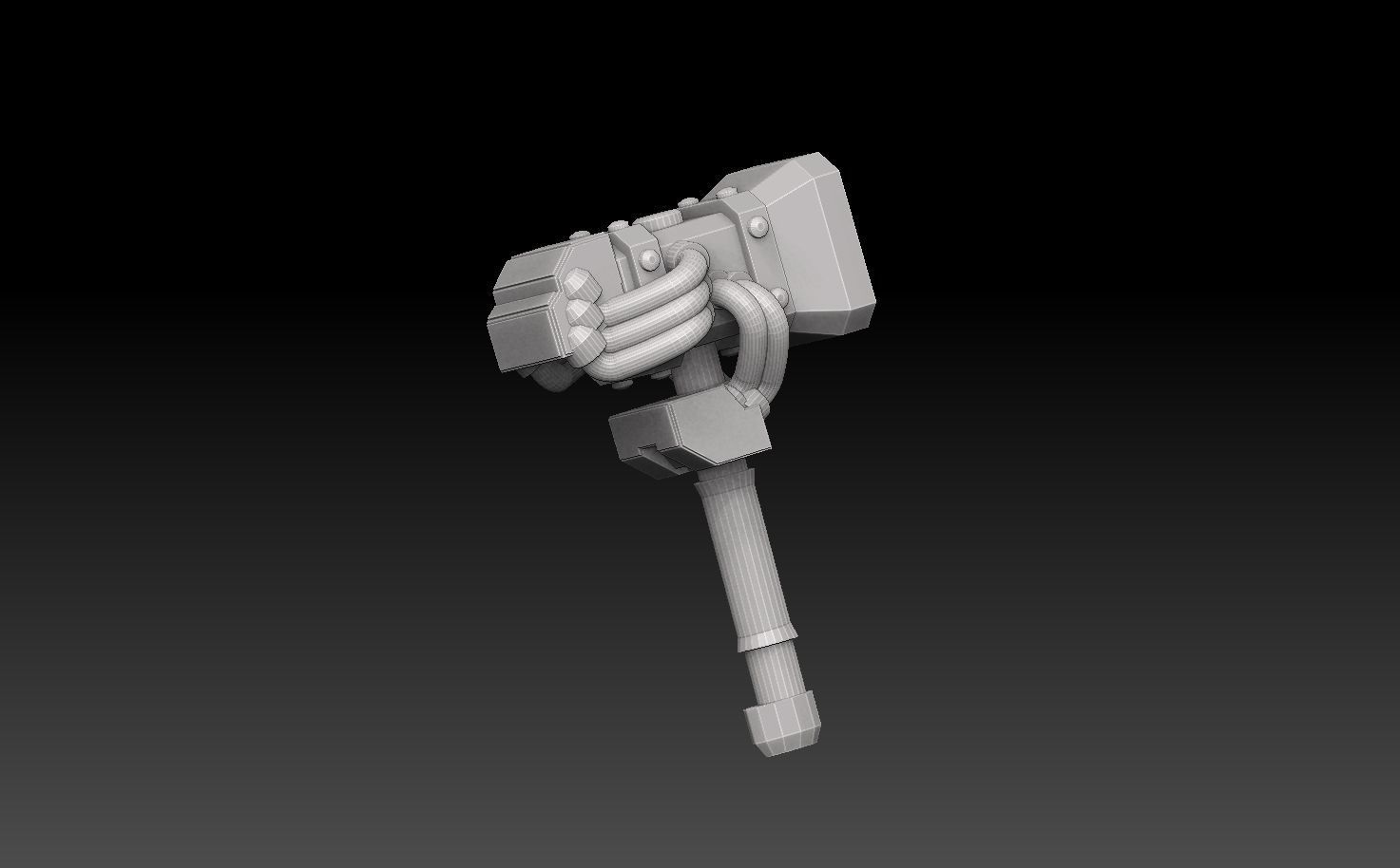 Astroknight Dwarves Heavy Squad 3D print model_19