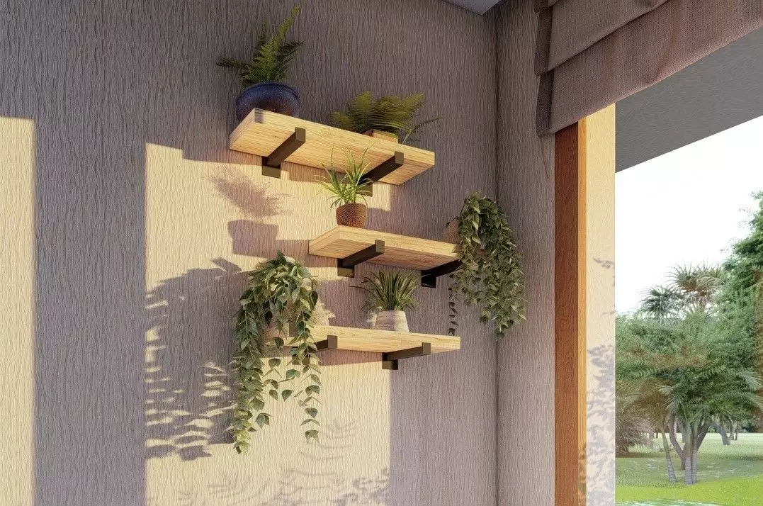 flower shelf  03N 3D model_0