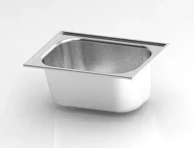 Single Bowl Kitchen Sink 3D print model