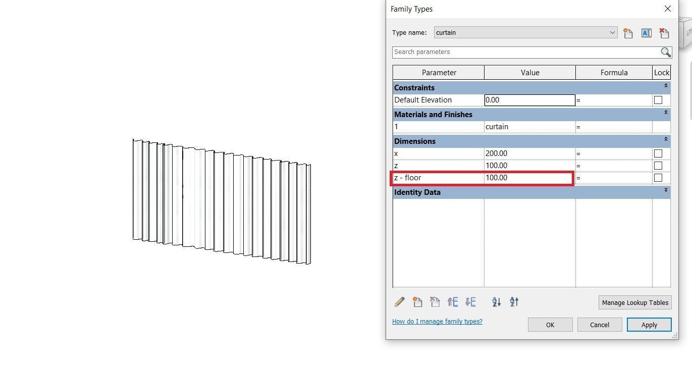 curtain door with vertical bars Free 3D model_4