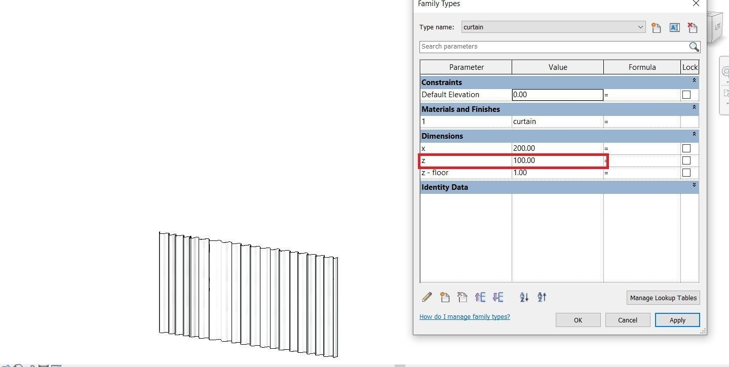 curtain door with vertical bars Free 3D model_3