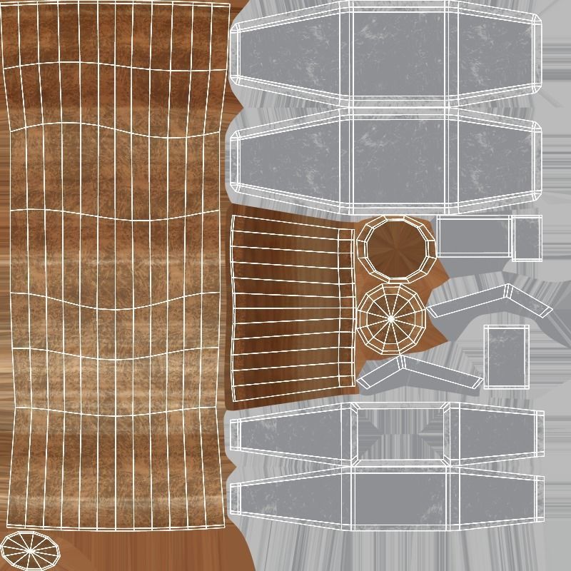 Rock Hammer Low-poly 3D model_21