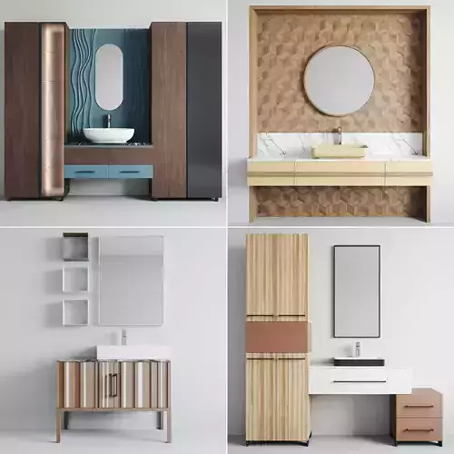Bathroom furniture Set 02 03 04 05