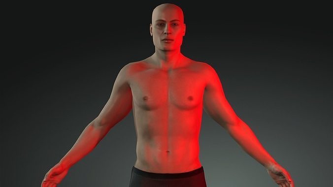 Carl - Josh - 4K Animasyon For game Low-poly 3D model