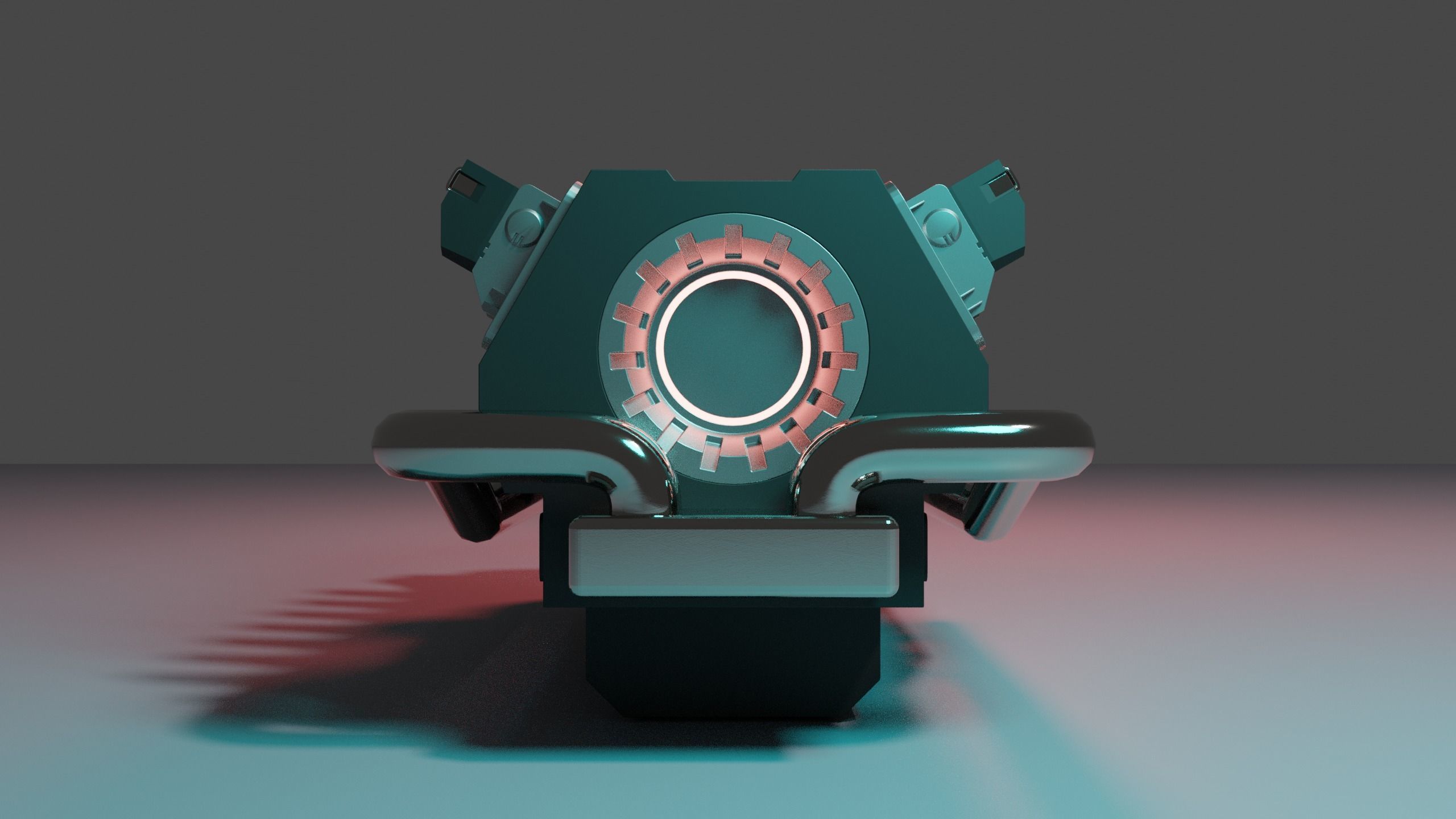 3D model Futuristic sci-fi engine 3D model_6