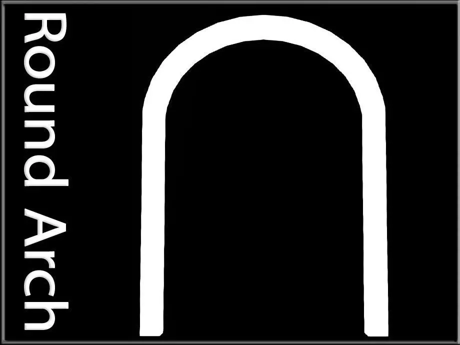 Round Arch 02 Low-poly 3D model_0
