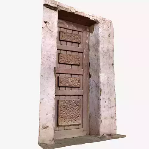 Medieval Nomad Building Door