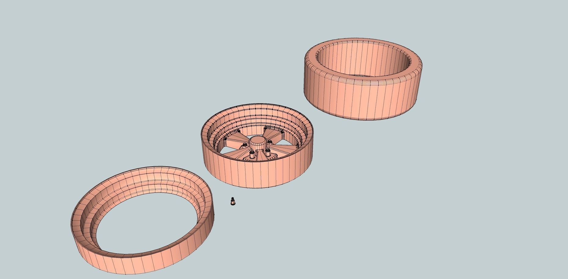 cragar s-s car wheel printable 3D print model_4