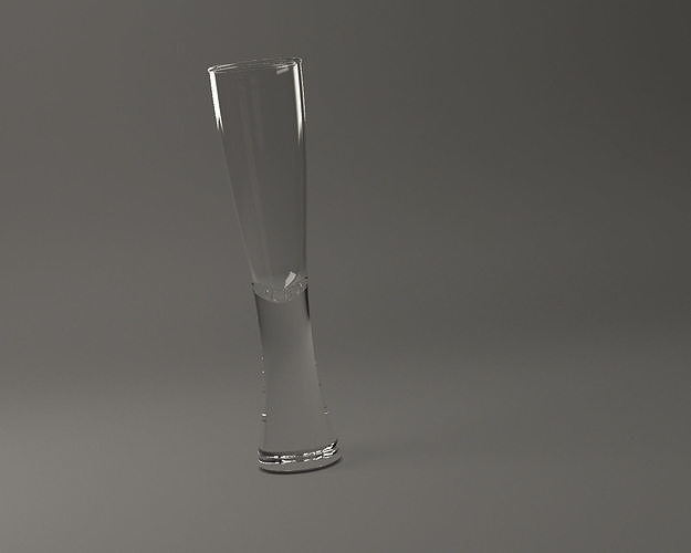 GLASSWARE---Champagne Flute 005 3D print model