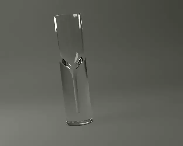 GLASSWARE---Champagne Flute 006 3D print model
