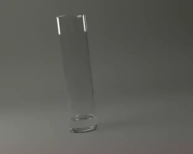 GLASSWARE---Champagne Flute 007 3D print model
