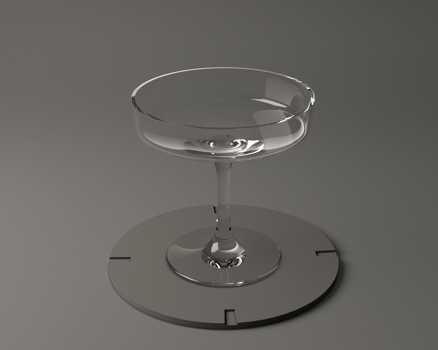 GLASSWARE---Cocktail Glass 001 3D print model_23