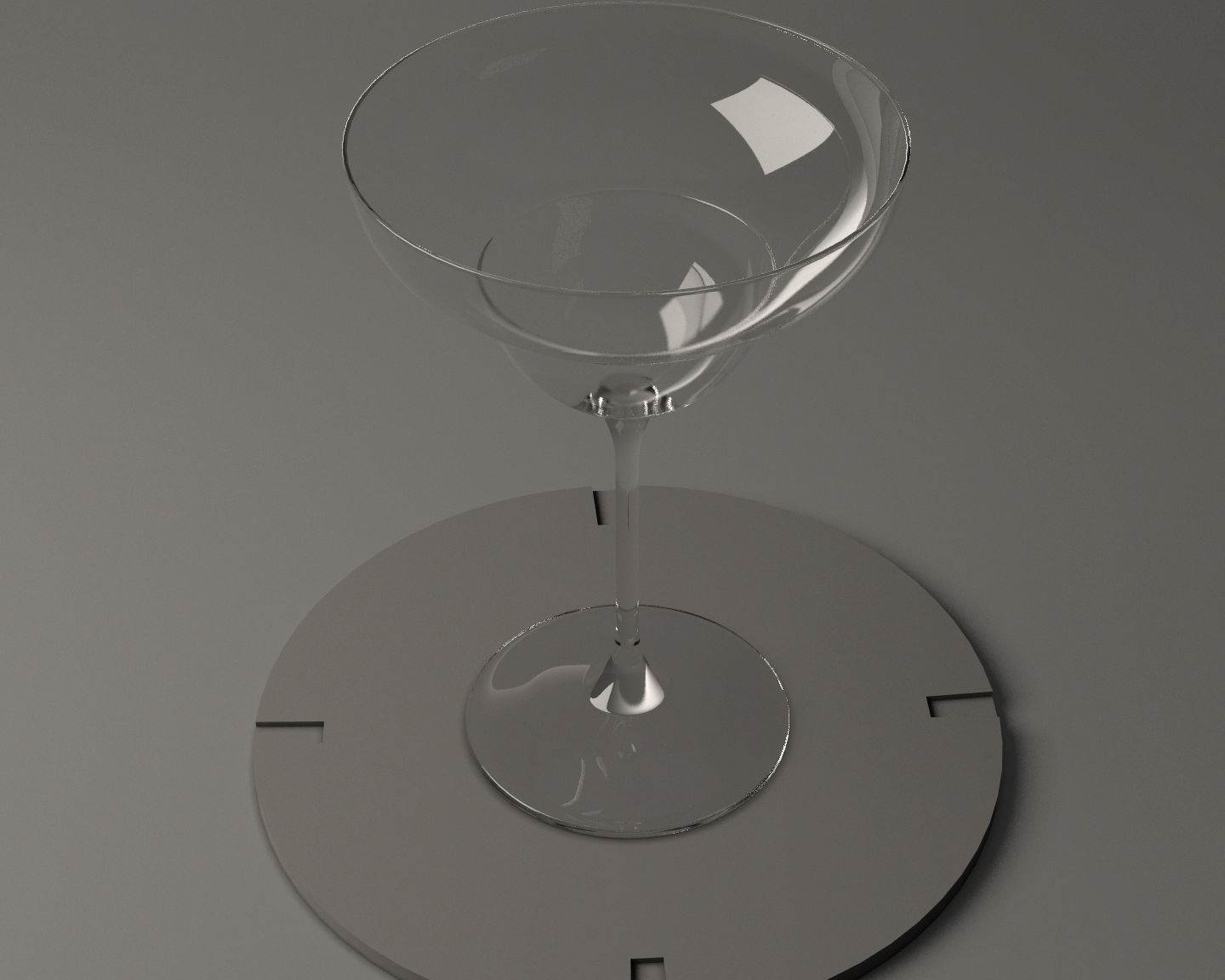 GLASSWARE---Cocktail Glass 004 3D print model_24