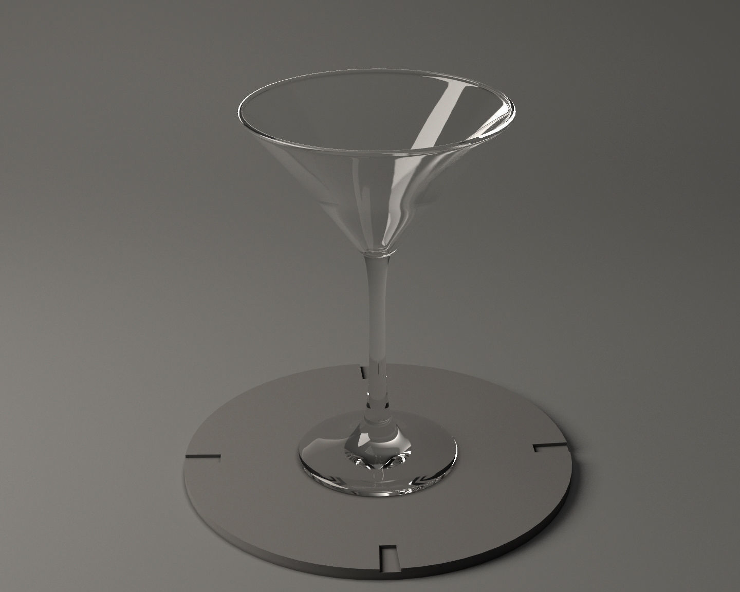 GLASSWARE---Cocktail Glass 007 3D print model_23