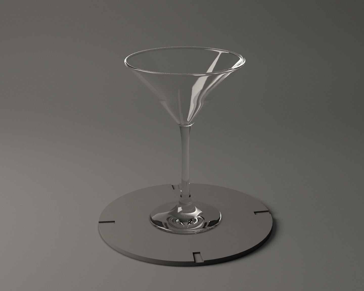 GLASSWARE---Cocktail Glass 007 3D print model_8
