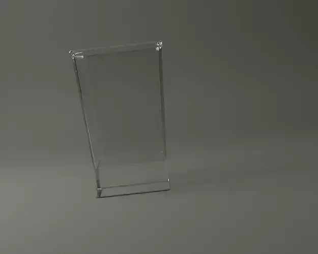 GLASSWARE---Square Glass 006 3D print model