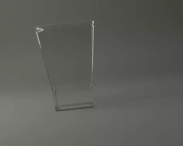 GLASSWARE---Square Glass 007 3D print model