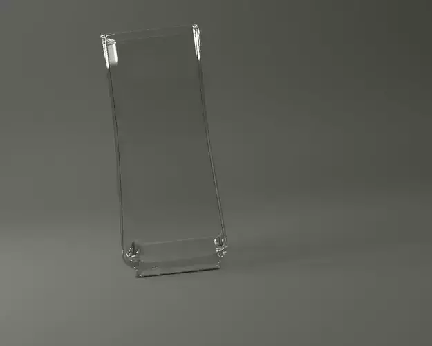 GLASSWARE---Square Glass 010 3D print model