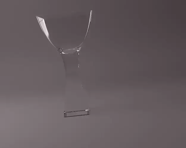 GLASSWARE---Square Cocktail Glass 003 3D print model