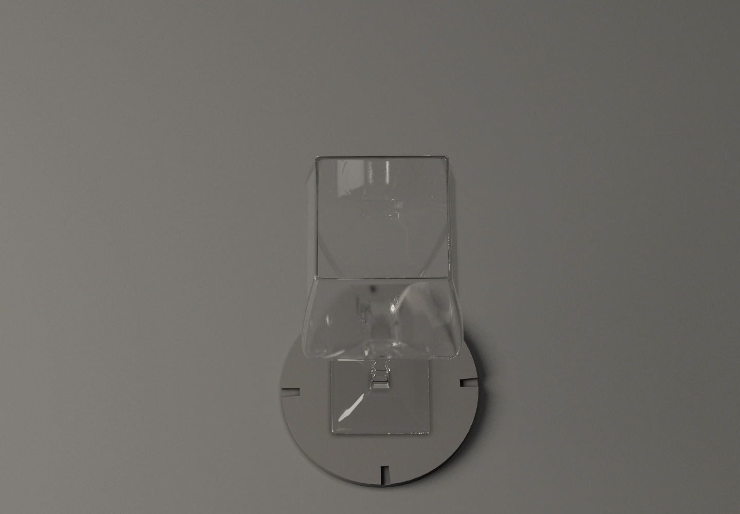 GLASSWARE---Square Wine Glass 002 3D print model_25