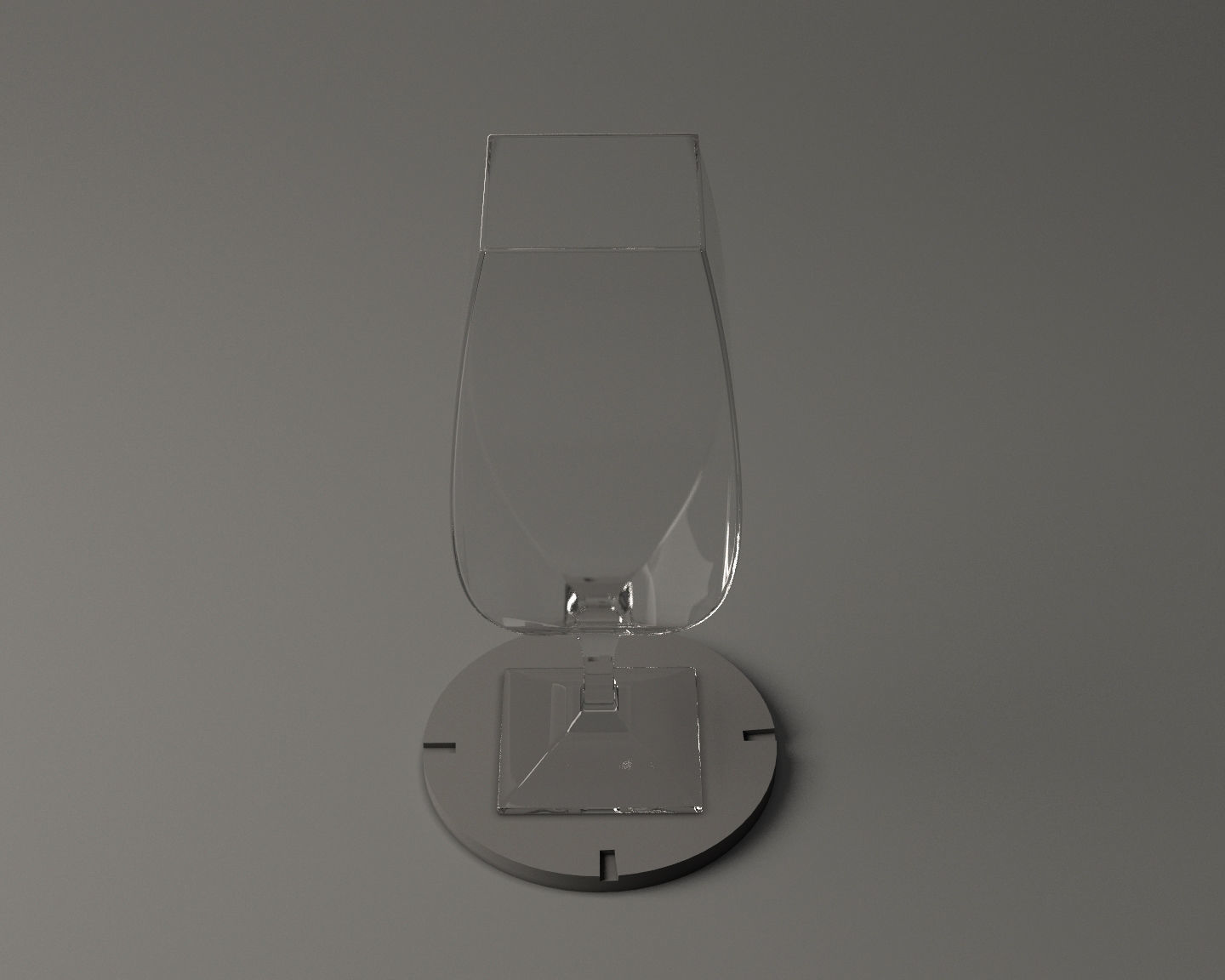 GLASSWARE---Square Wine Glass 005 3D print model_24