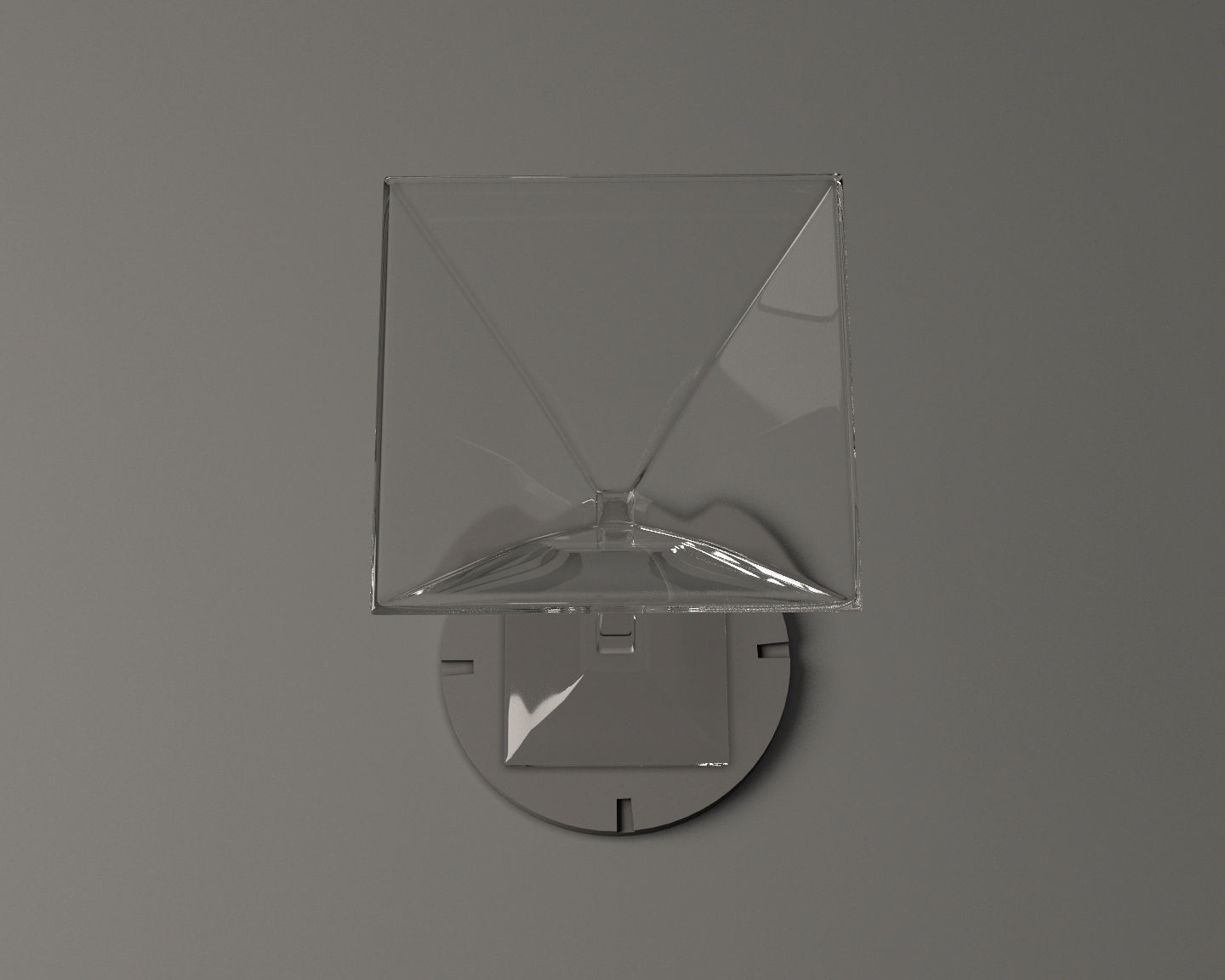 GLASSWARE---Square Cocktail Glass 005 3D print model_25