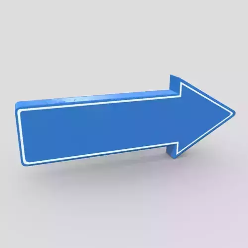 CC0 - Arrow 5 Free low-poly 3D model