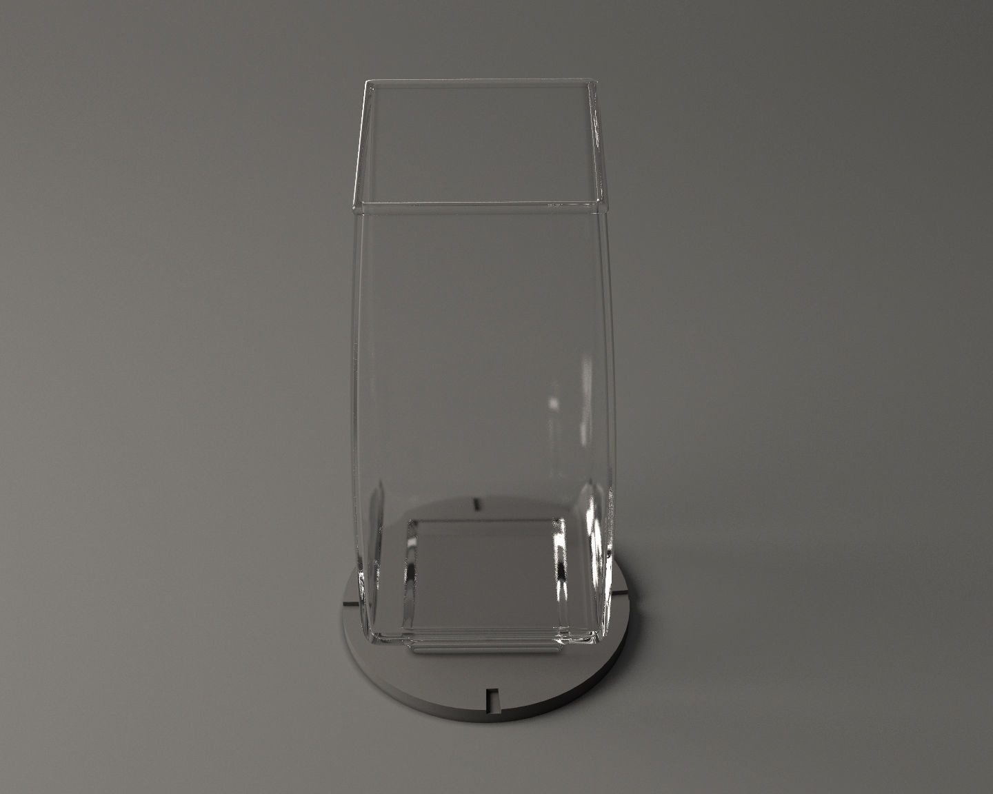 GLASSWARE---Square Beer Glass 004 3D print model_24