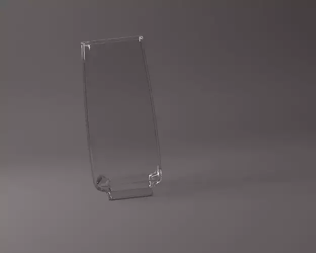 GLASSWARE---Square Beer Glass 004 3D print model