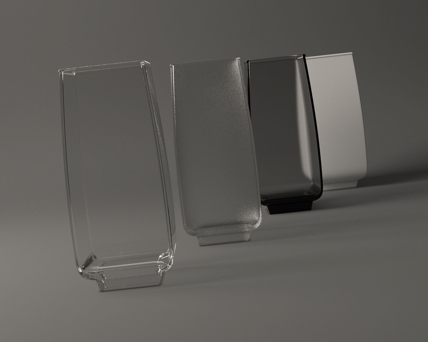 GLASSWARE---Square Beer Glass 004 3D print model_2