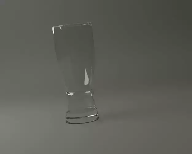 GLASSWARE--- Beer Glass 002 3D print model
