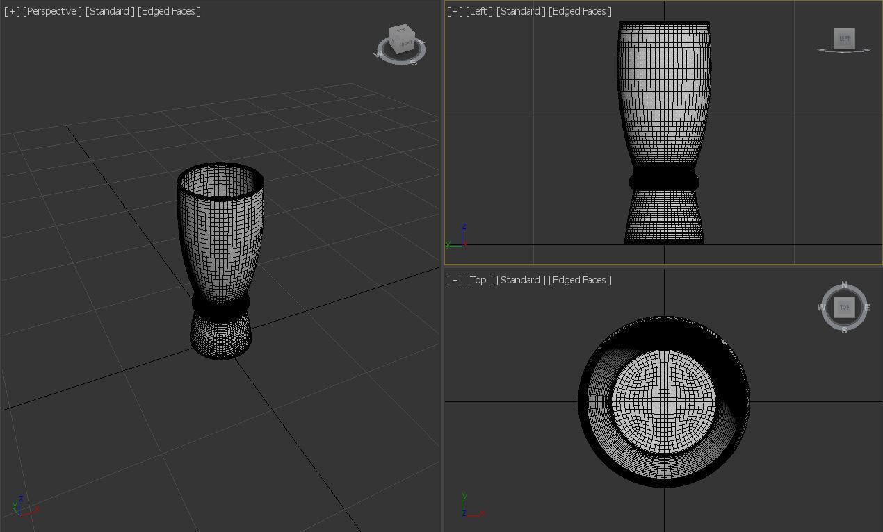 GLASSWARE--- Beer Glass 002 3D print model_26