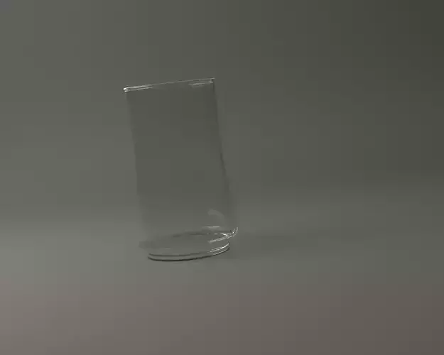 GLASSWARE--- Long Glass 001 3D print model