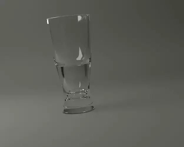 GLASSWARE--- Beer Glass 003 3D print model