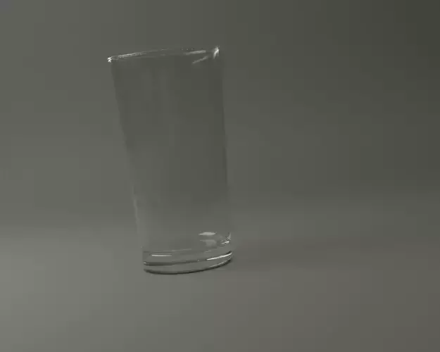 GLASSWARE--- Long Glass 003 3D print model
