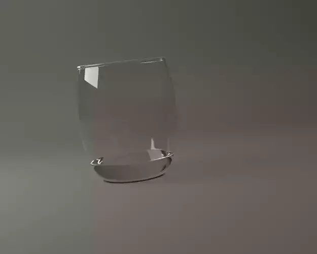 GLASSWARE---Water Glass 003 3D print model
