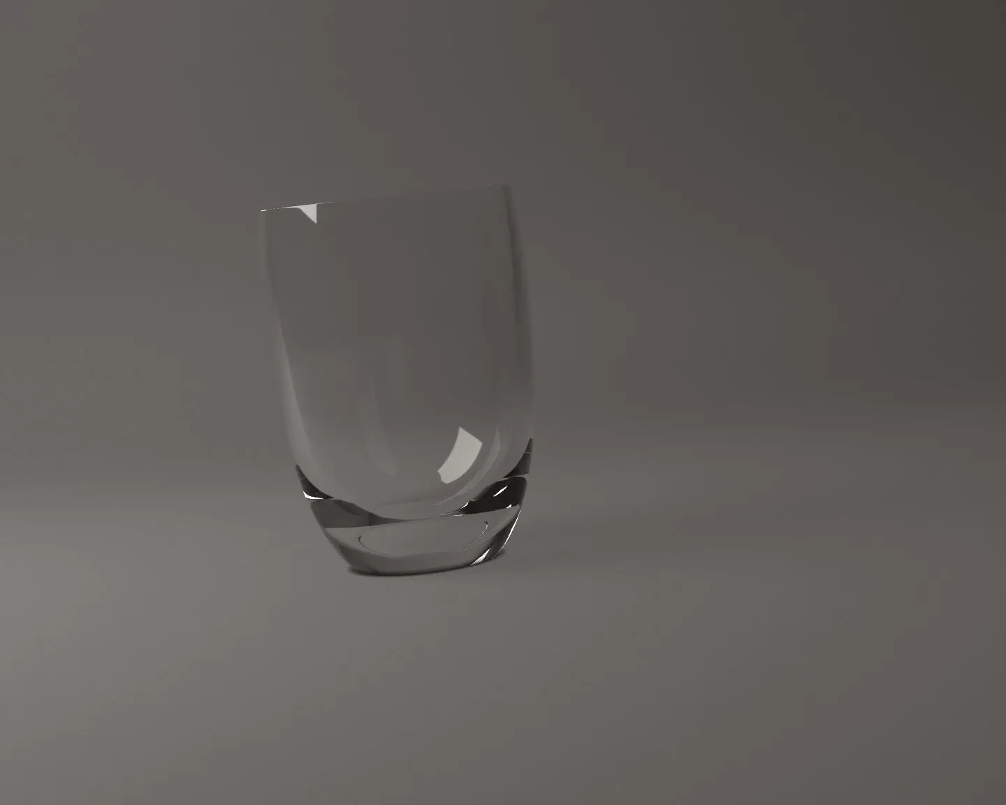 GLASSWARE---Water Glass 004 3D print model